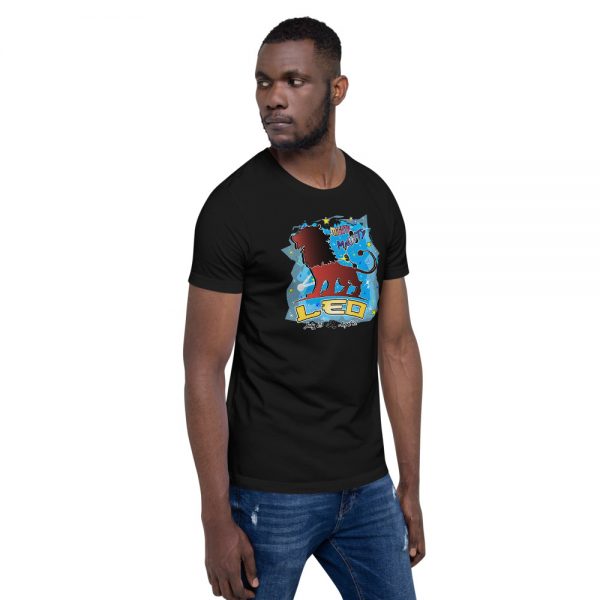 Leo Short-Sleeve Unisex Zodiac T-Shirt