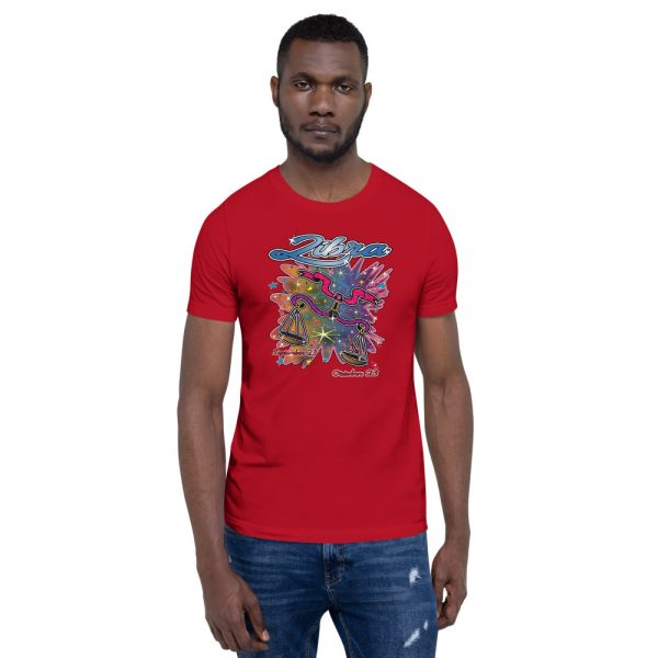 Libra Short-Sleeve Unisex Zodiac T-Shirt