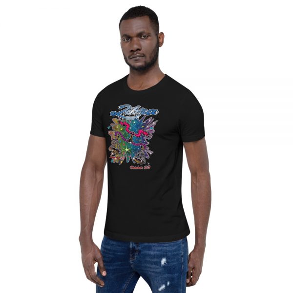 Libra Short-Sleeve Unisex Zodiac T-Shirt