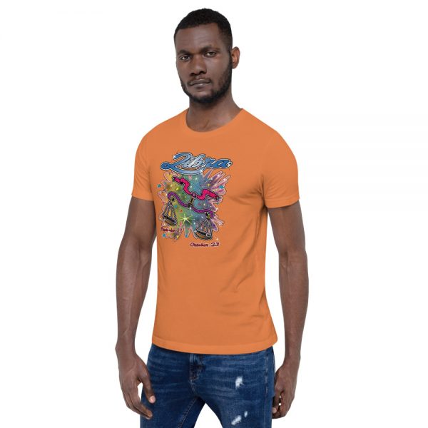 Libra Short-Sleeve Unisex Zodiac T-Shirt