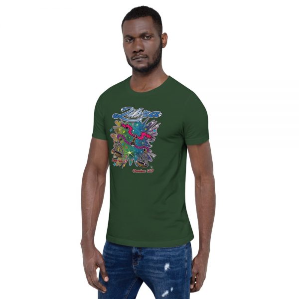 Libra Short-Sleeve Unisex Zodiac T-Shirt