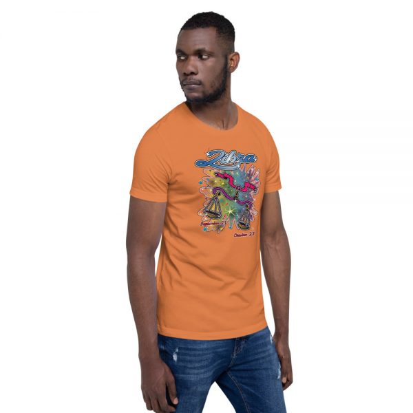 Libra Short-Sleeve Unisex Zodiac T-Shirt