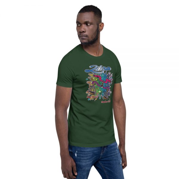 Libra Short-Sleeve Unisex Zodiac T-Shirt