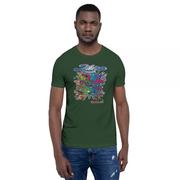 Libra Short-Sleeve Unisex Zodiac T-Shirt