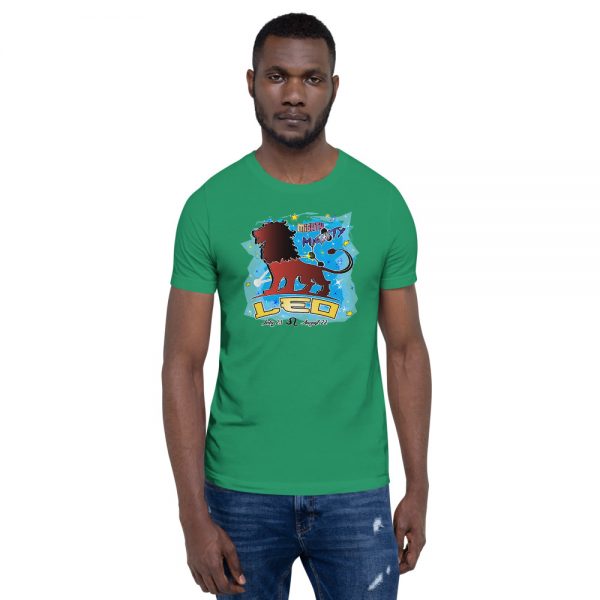 Leo Short-Sleeve Unisex Zodiac T-Shirt