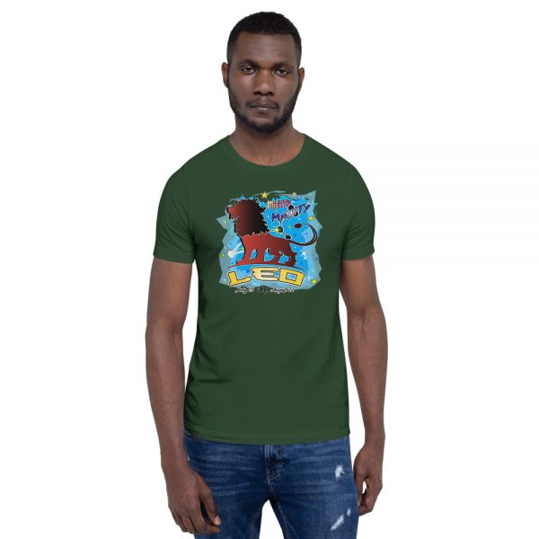 Leo Short-Sleeve Unisex Zodiac T-Shirt