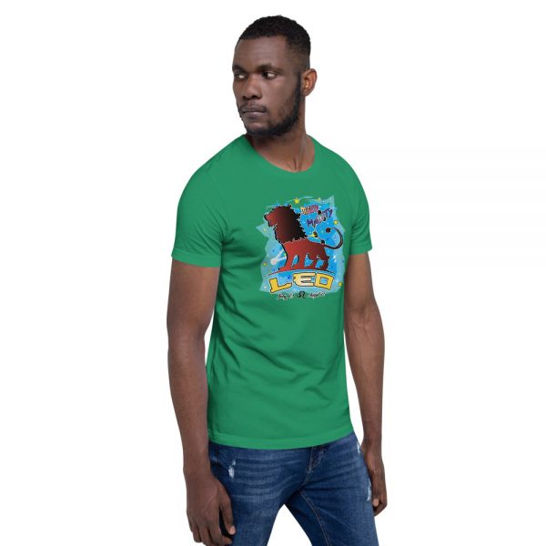 Leo Short-Sleeve Unisex Zodiac T-Shirt