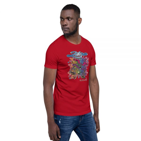 Libra Short-Sleeve Unisex Zodiac T-Shirt