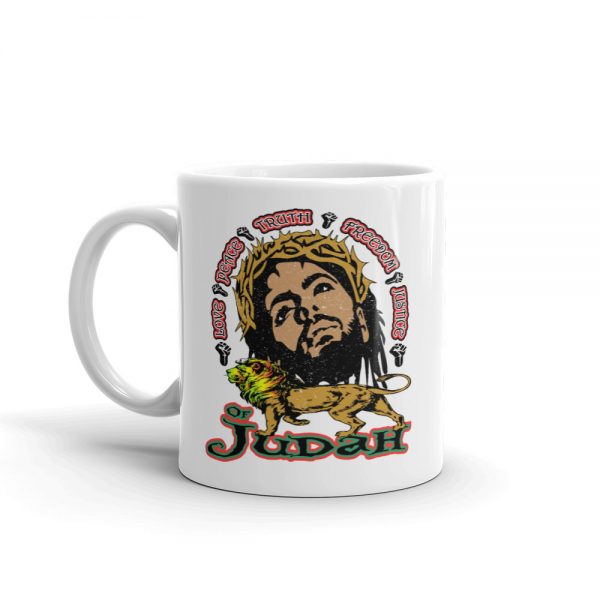 Lion Of Judah, Fist, Mug