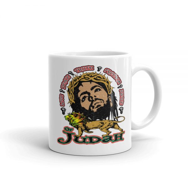 Lion Of Judah, Fist, Mug