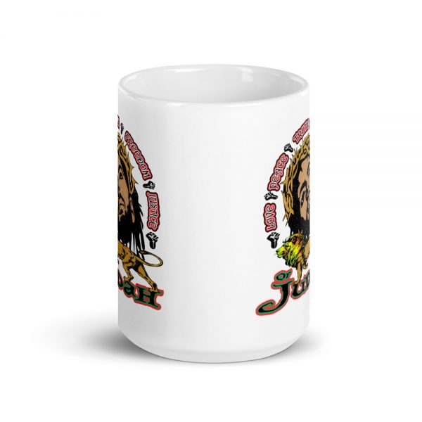 Lion Of Judah, Fist, Mug