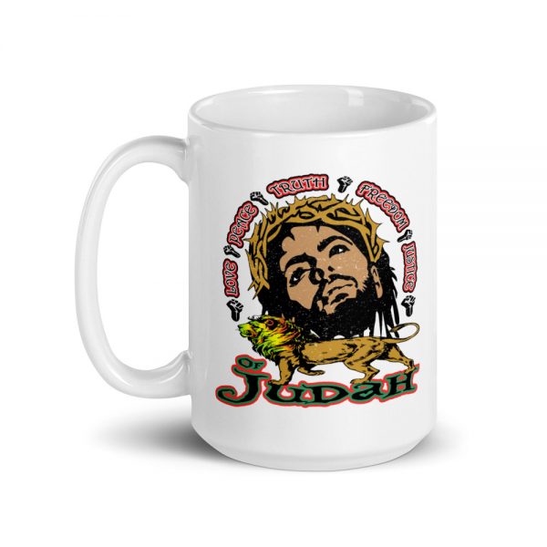 Lion Of Judah, Fist, Mug