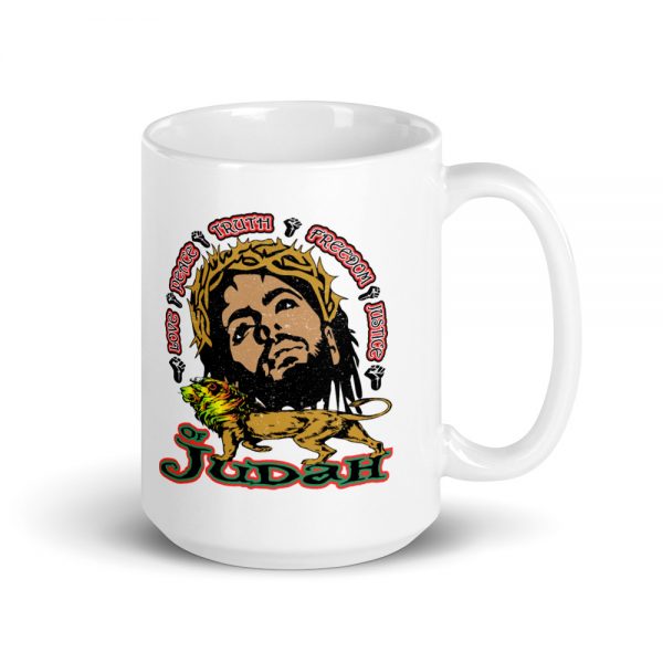 Lion Of Judah, Fist, Mug