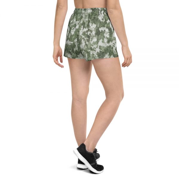 Women’s Floral Camo Athletic Short Shorts