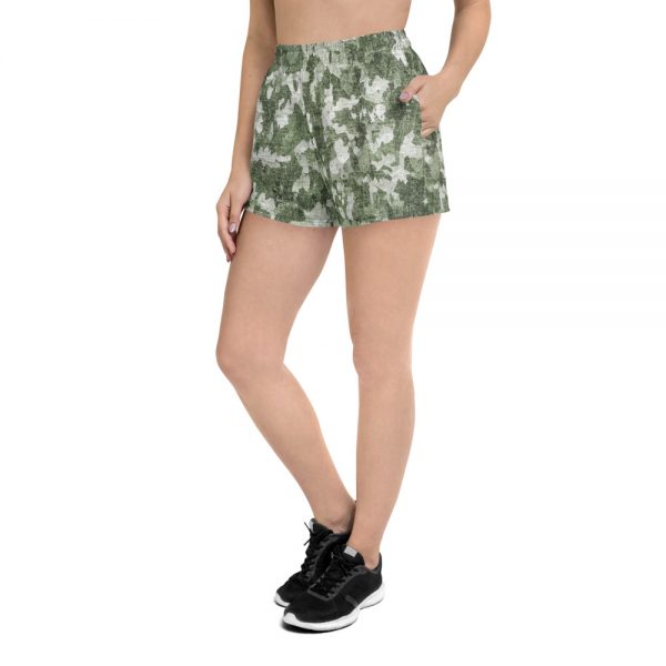 Women’s Floral Camo Athletic Short Shorts