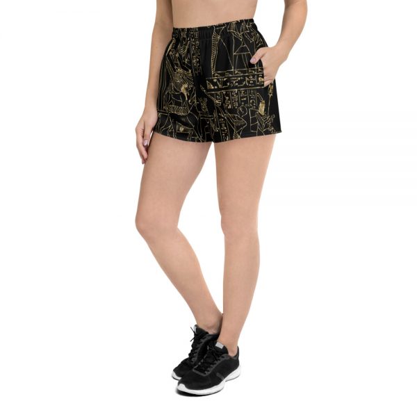 Egyptian Women’s Athletic Short Shorts