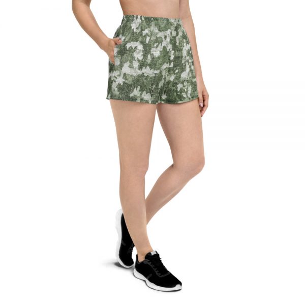 Women’s Floral Camo Athletic Short Shorts