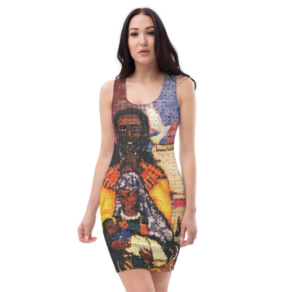 Baby Yahusha Mosaic Tank Top Shirt Dress