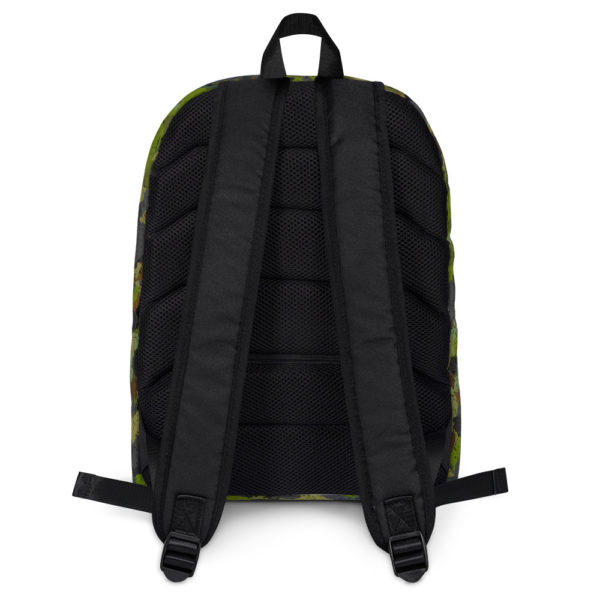 Afro Camo Green Distress Backpack