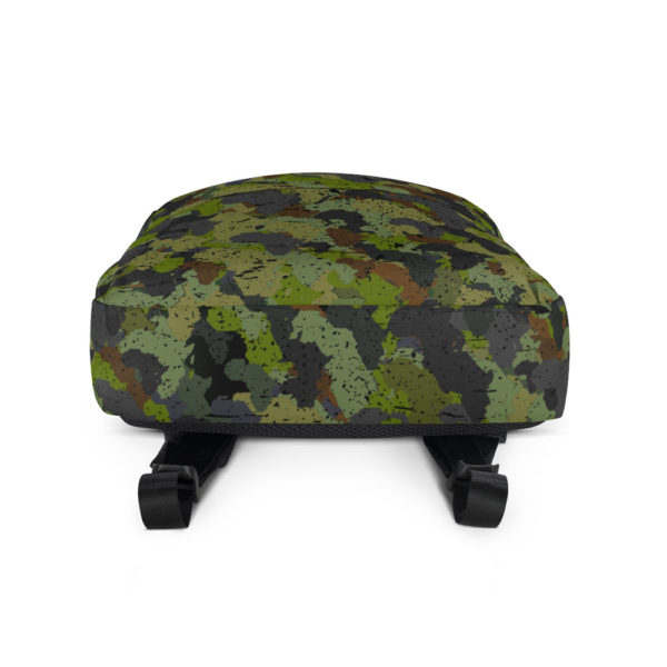 Afro Camo Green Distress Backpack