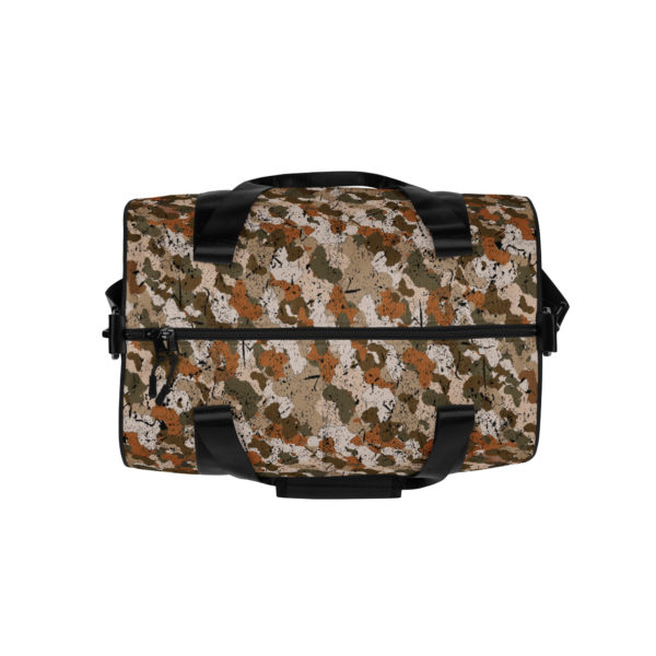 Afro Camo Sand Distressed Gym Bag