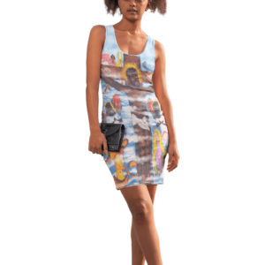 The Crucifixion Mosaic Tank Top Dress