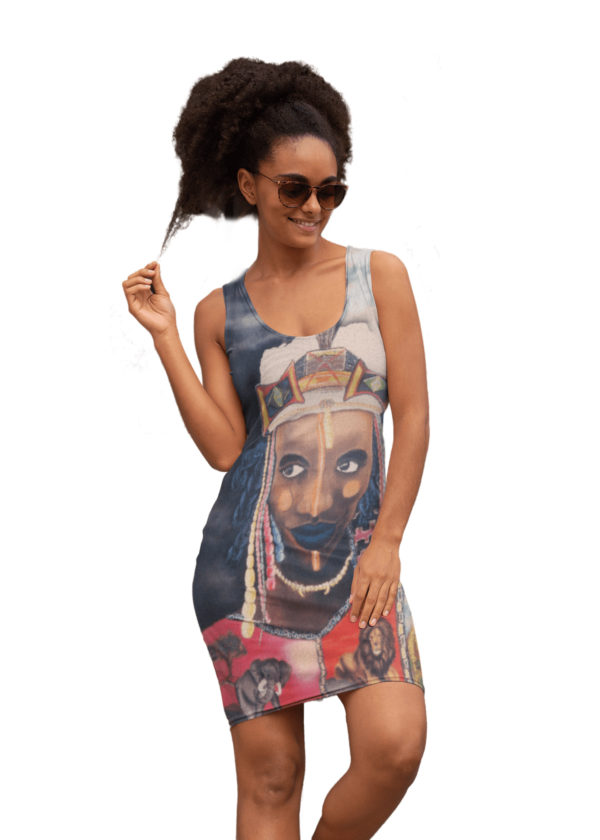 African Charmer Mosaic Tank Top Dress