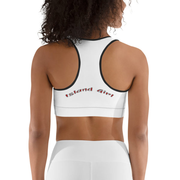 St. Martin Islands Girl Sports Bra