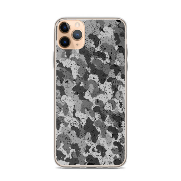 Afro Camo Black 11 Pro Max iPhone Case