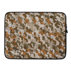 Afro Camo Sand Laptop Sleeve