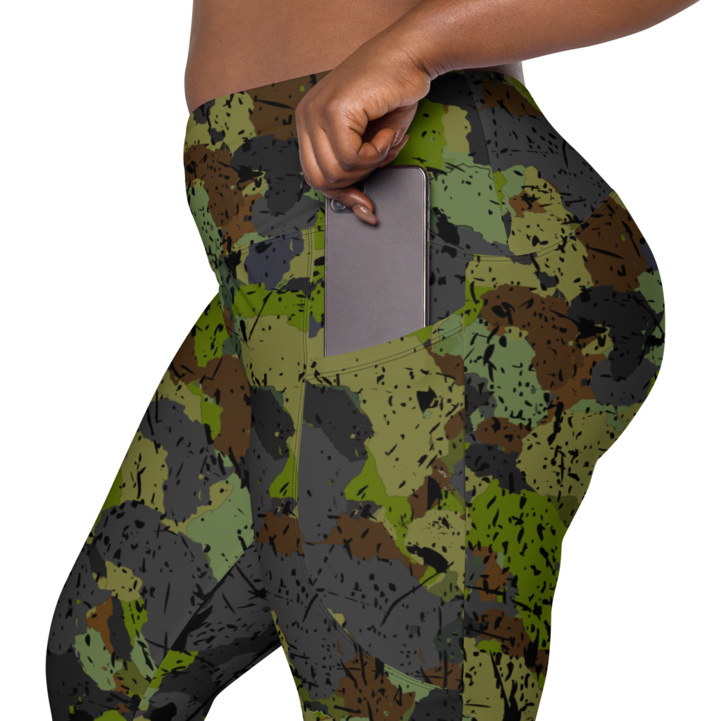 afro camo green crossover-leggings-with-pockets