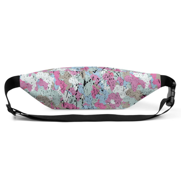 Afro Camo Blue Fanny Pack