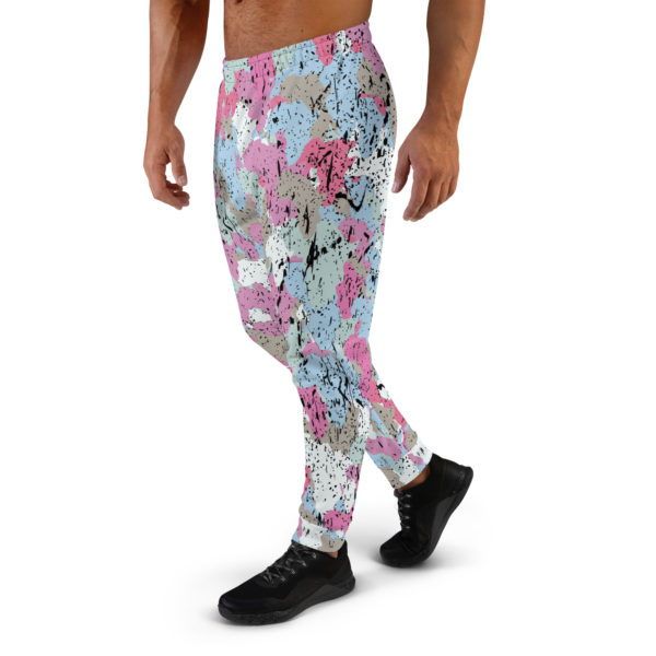 Afro Camo Blue Men’s Joggers