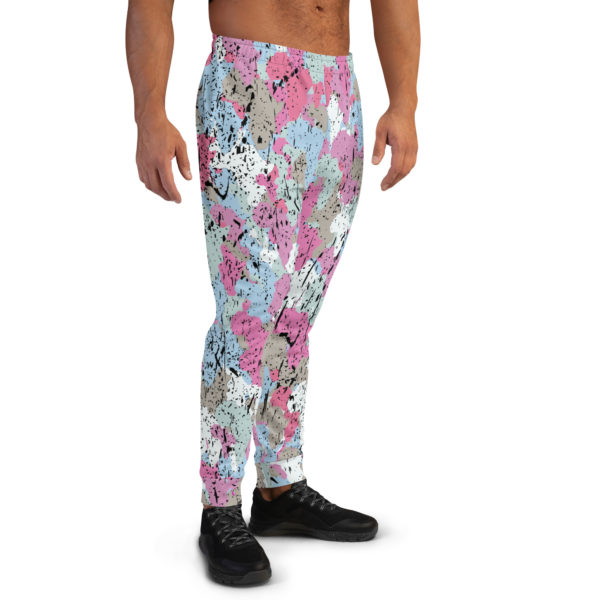 Afro Camo Blue Men’s Joggers