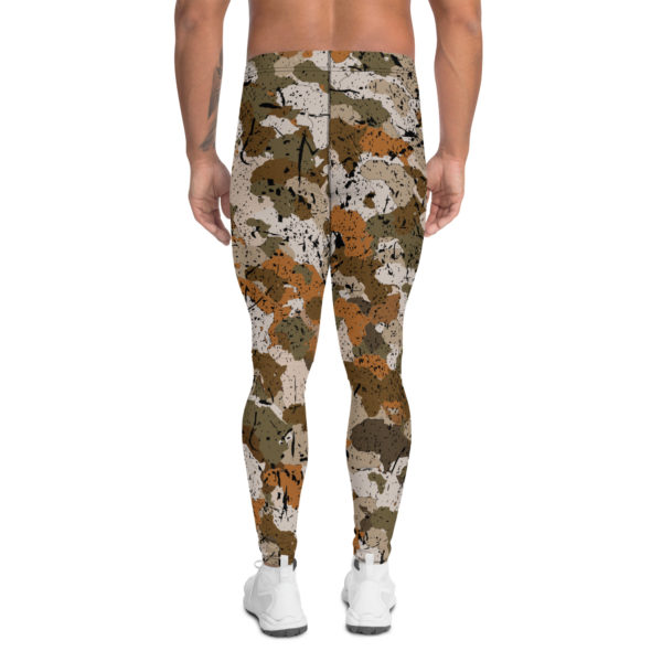 Afro Camo Sand Men’s Leggings