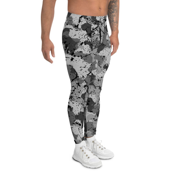 Afro Camo Black Men’s Leggings