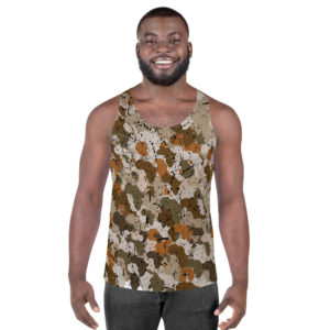 Afro Camo Sand Men’s Tank Top