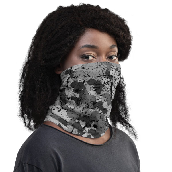 Afro Camo Black Neck Gaiter