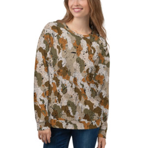 Afro Camo Sand Women’s Sweatshirt