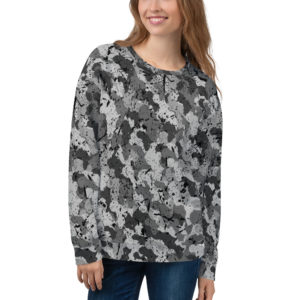 Afro Camo Black Women’s Sweatshirt