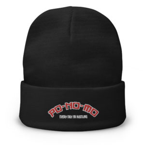 PoNoMo Embroidered Beanie