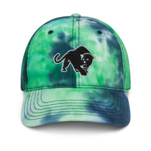 Purrfeccion Blk Pantha Tie dye Hat