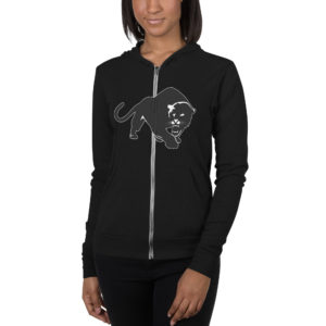 Purrfeccion Blk Pantha Women’s Zip Hoodie