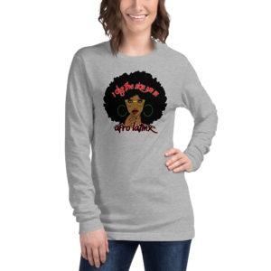 Afro-Latinx Women’s Long Sleeve Tee