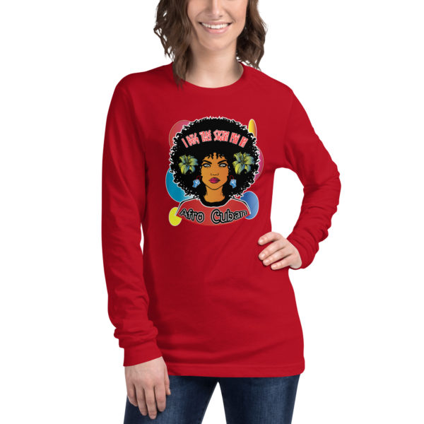 Afro-Cuban Women’s Long Sleeve Tee