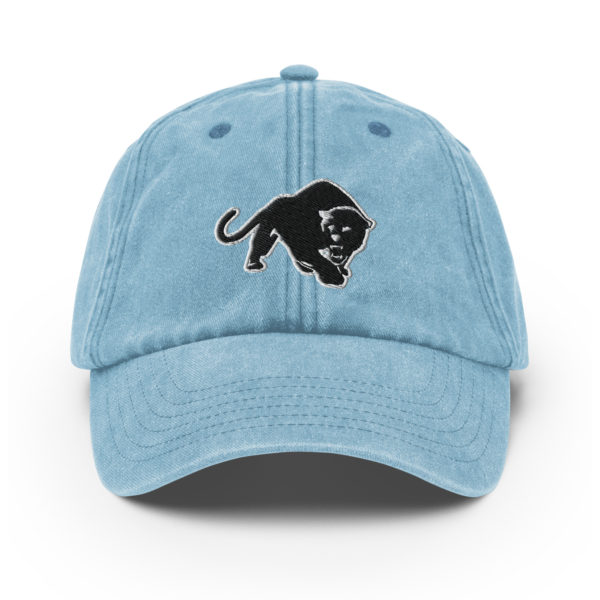 Purrfeccion Blk Pantha Vintage Cap