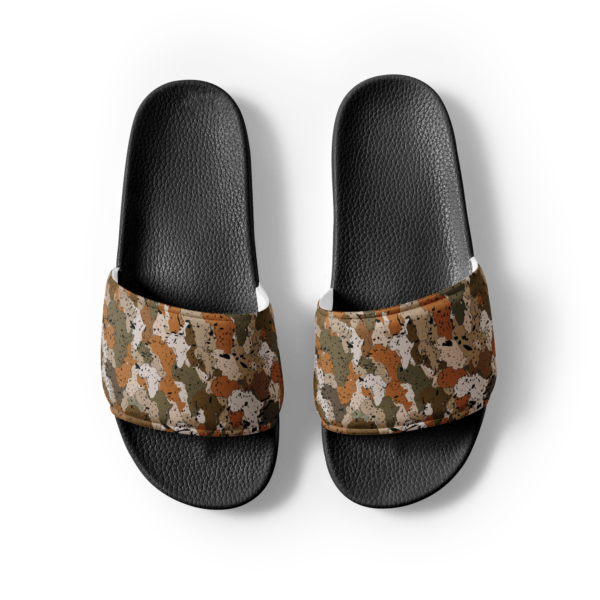 Women’s Afro Camo Sand Slides