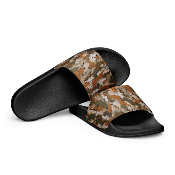 Women’s Afro Camo Sand Slides