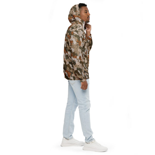 Afro Camo Sand Men’s Windbreaker