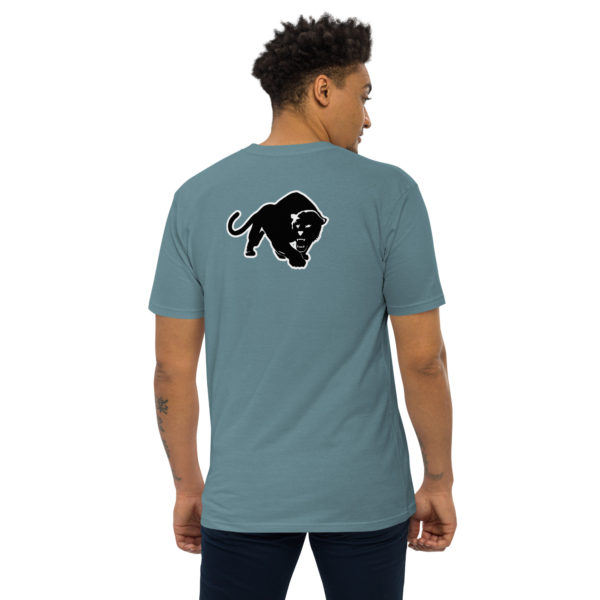 Purrfeccion Blk Pantha Men’s Premium Heavyweight Tee